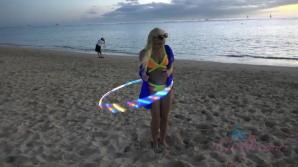 Today you play in the water and get hypnotized by Carmen's hip skills